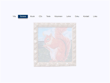 Tablet Screenshot of gordonkampe.de